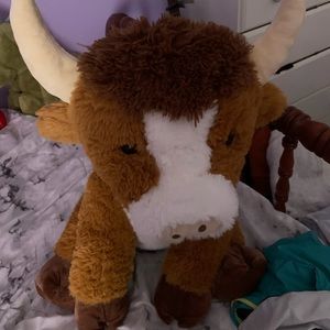 Long horn stuffed animal